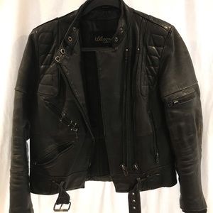 Vintage Wilson’s leather motorcycle jacket